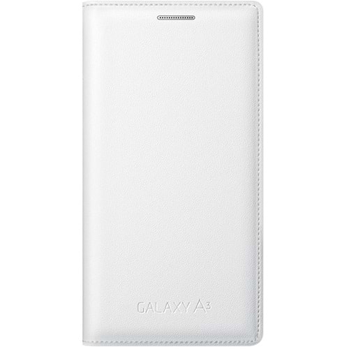 Samsung Galaxy A3 2015 (SM-A300) Flip Wallet Cüzdan Kılıf, Beyaz EF-FA300BWEGWW
