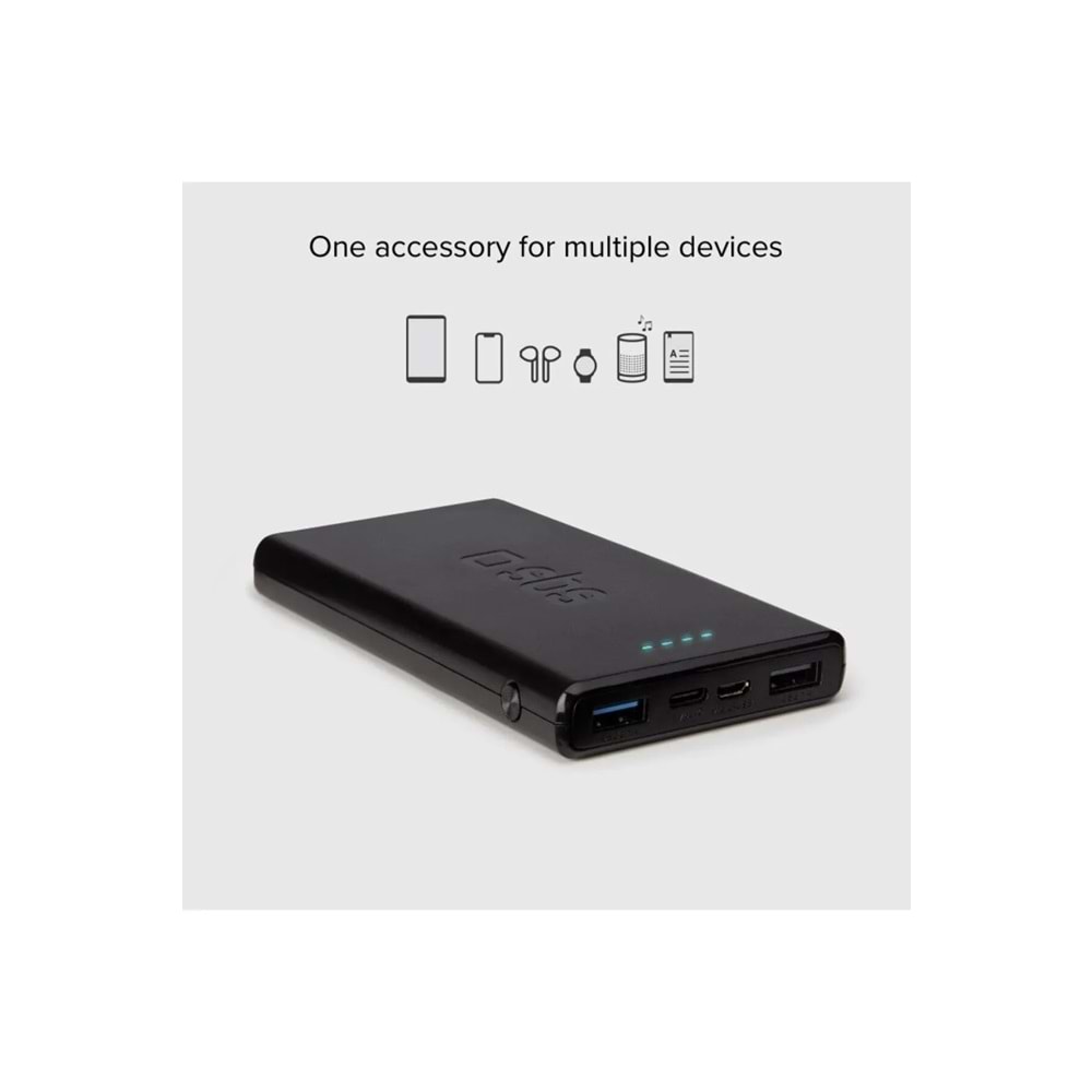 SBS Powerbank 10.000 mAh 2 USB 2.1 A Taşınabilir Şarj Cihazı