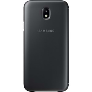 Samsung Galaxy J7 Pro 2017 Wallet Cüzdan Kılıf, Siyah EF-WJ730C
