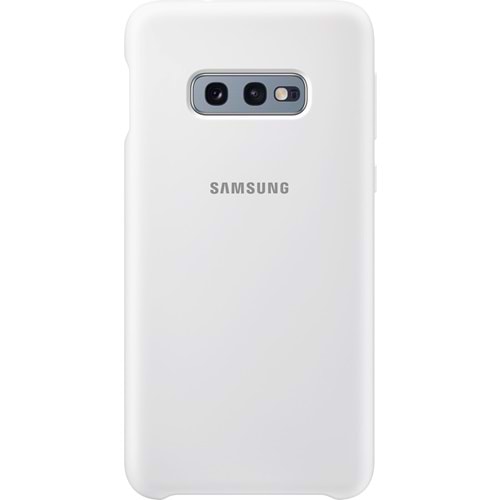 Samsung Galaxy S10e Silicon Cover Silikon Kılıf EF-PG970T, Beyaz